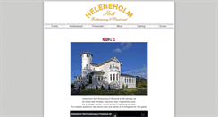 Desktop Screenshot of heleneholmslott.se